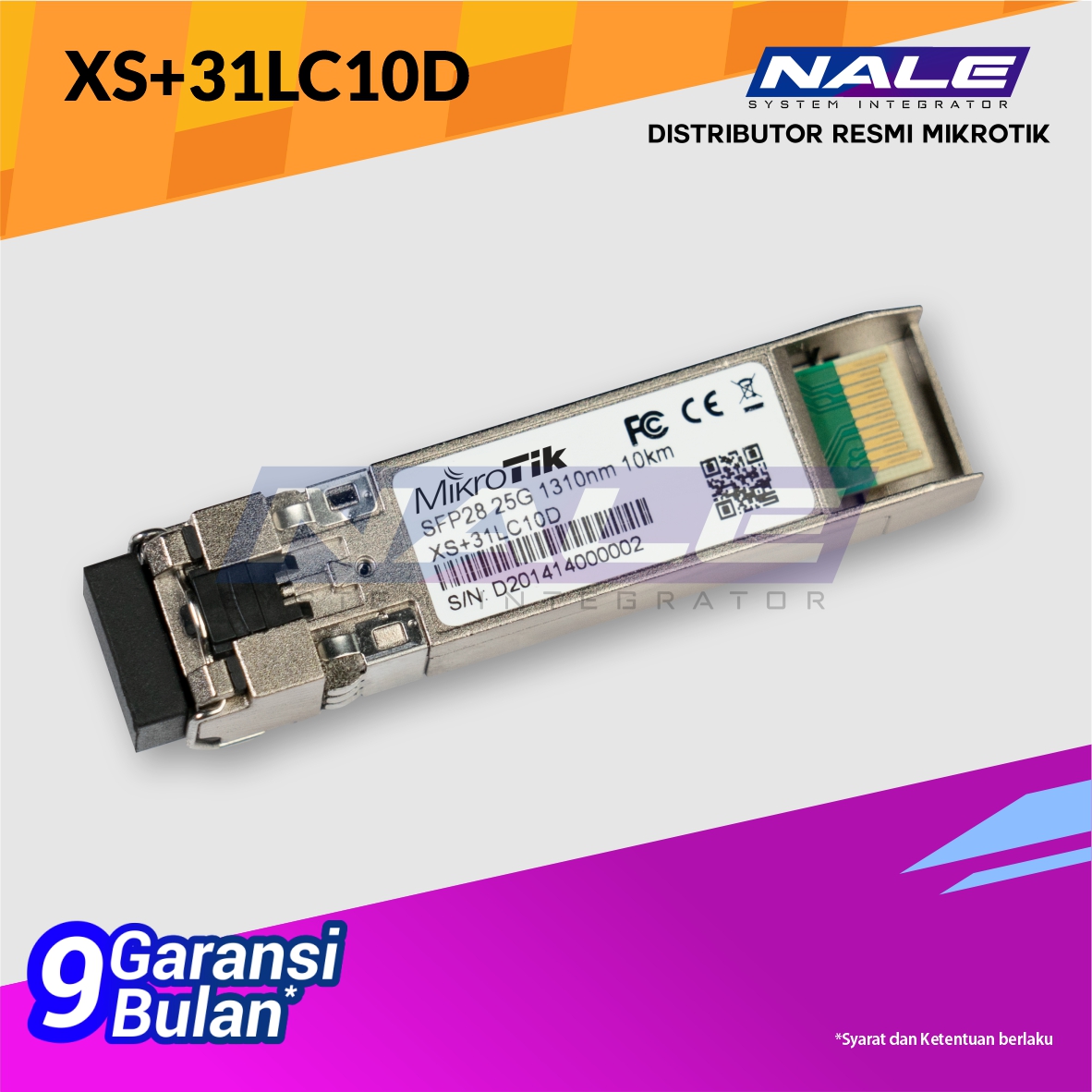 SLOTNE - XS+31LC10D - 02 Mikrotik XS+31LC10D - Gambar 2