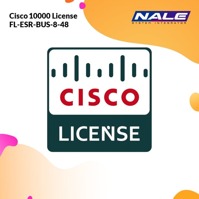 8 Cisco 10000 License FL-ESR-BUS-8-48 - Gambar 1